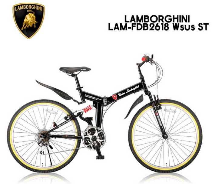 Tonino Lamborghini (トニーノ ランボルギーニ) 折畳自転車26インチ・シマノ18段ギア マニア館ギフトップトレ-ディング - 自転車 、サイクリング